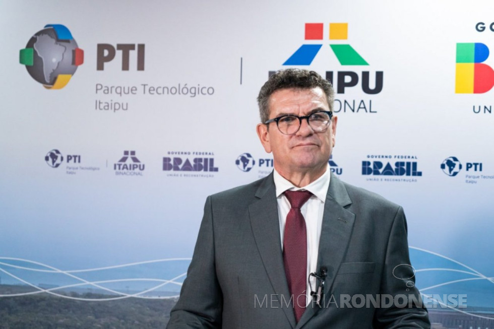 || Professor Irineu Mario Colombo que assumiu como diretor superintendente da Parque Tecnológico Itaipu - Brasil (PTI-BR), em final de março de 2023.
Imagem: Acervo Jornal Mensageiro - FOTO 19 -