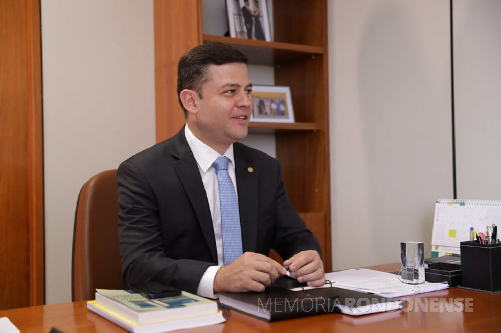 || Deputado federal paranaense Tião Medeiros que assumiu a Comissão da Agricultura, Pecuária e Desenvolvimento da Câmara dos Deputados, em março de 2023.
Imagem: Acervo Partido Progressistas - FOTO 35 -