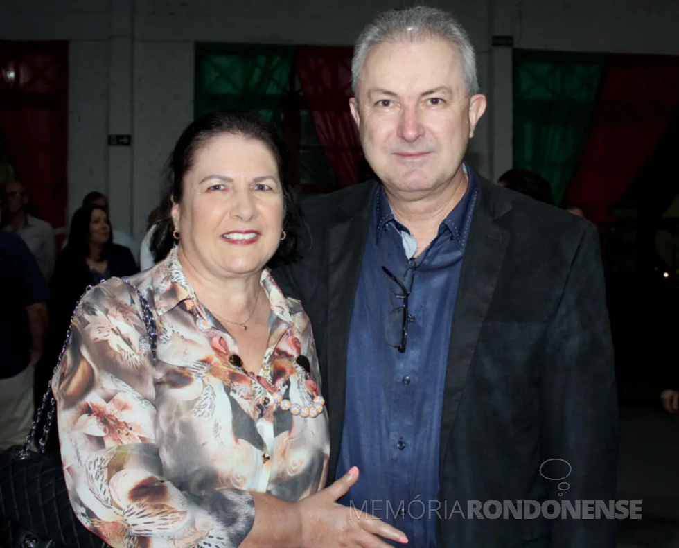 || Rondonense Elói Darci Podkowa  e esposa Sonia, ele diretor presidente da Cooperativa Agroindustrial Copagril.
Imagem: Acervo O Presente Digital - FOTO 22 -