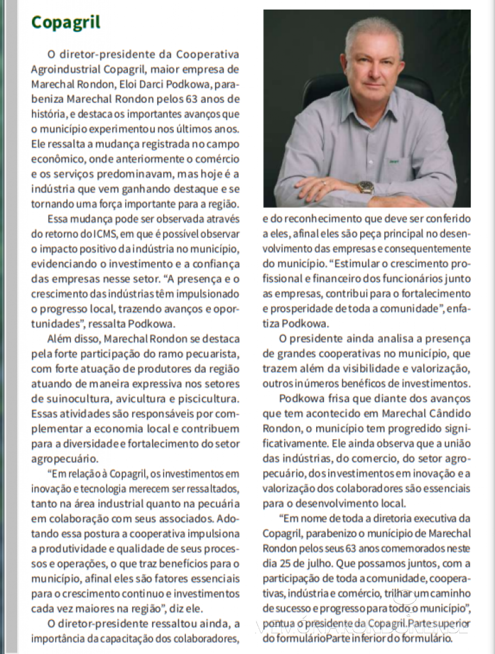 || Destaque do jornal