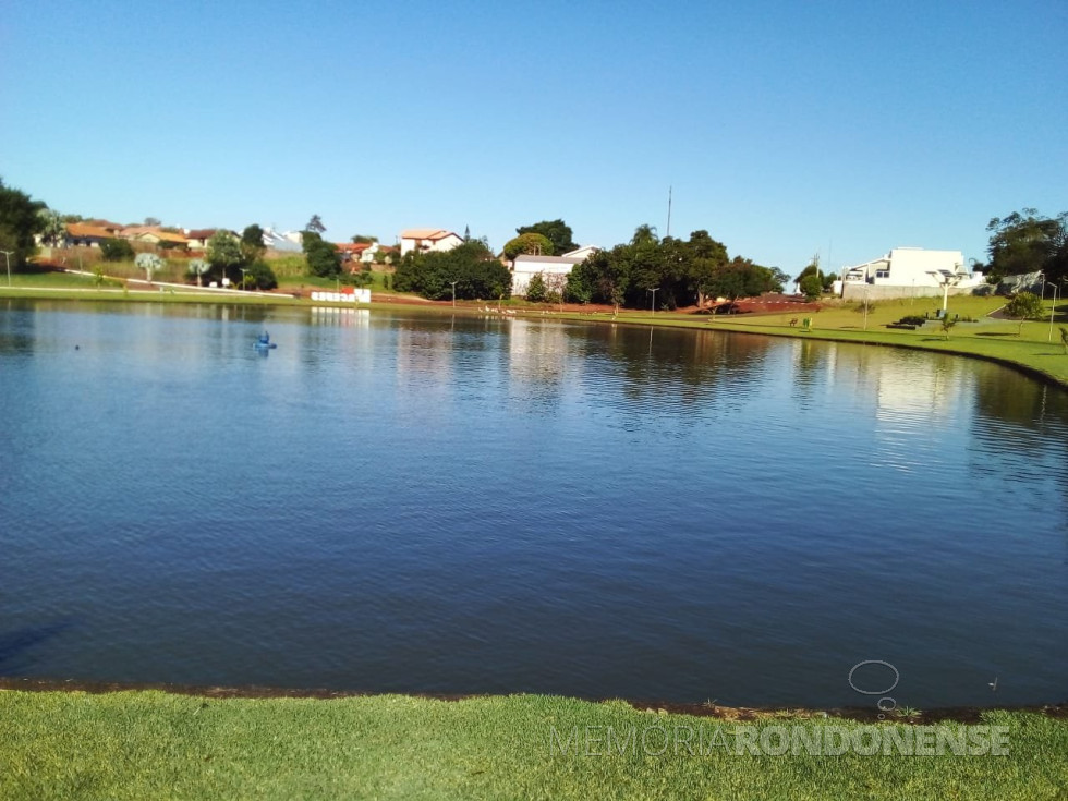 || Vista do parque de lazer da sede municipal de Mercedes, em 16 de julho de 2023.
Imagem: Acervo e crédito do pioneiro Eli Marcon - FOTO 16 - 