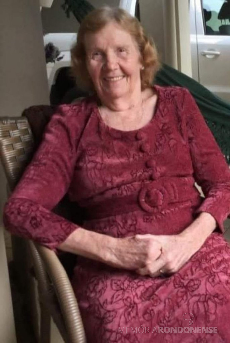 || Ex-pioneira rondonense Ana Julia Kist Lang, residente na cidade de Quatro Pontes, falecida em começo de agosto de 2023.
Imagem: Acervo Rádio Tropical - FOTO 27 -