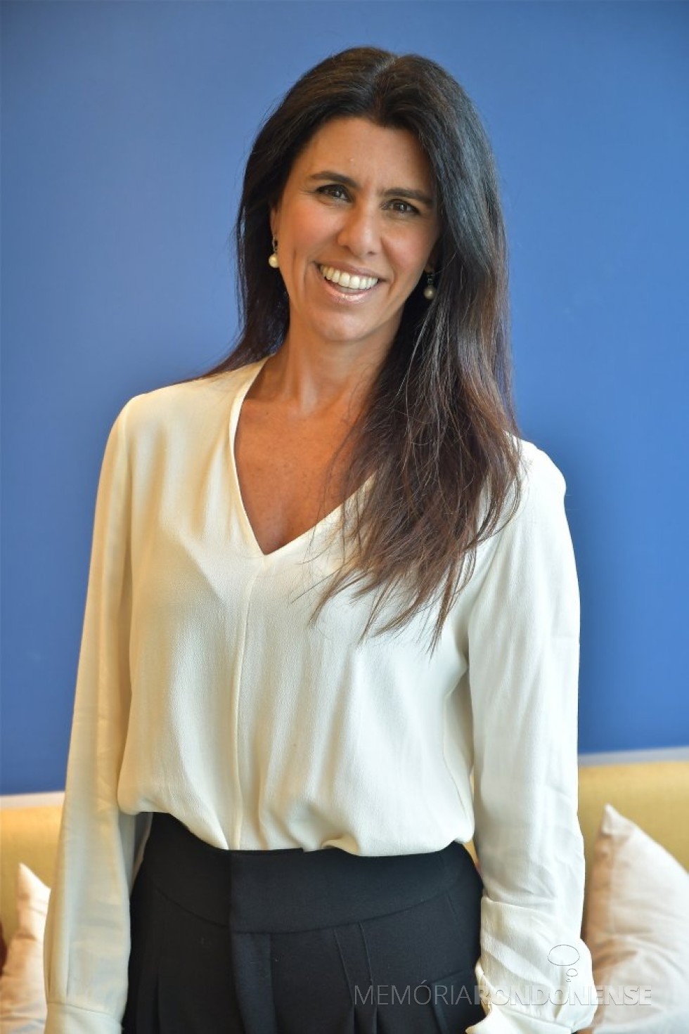|| Cristina Douclos, diretora executiva de Marketing e Experiência do Sicredi, em junho de 2023.
Imagem: Acervo Sicredi - FOTO 25 - 