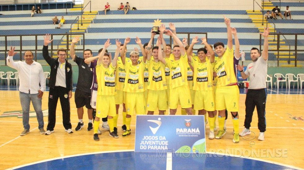 || Selecionado rondonense de futebol masculino campeão da 35ª edição dos JOPUS, 2ª etapa, fase regional, em junho de 2023.
Imagem: Acervo Imprensa PM-MCR - FOTO 26 -