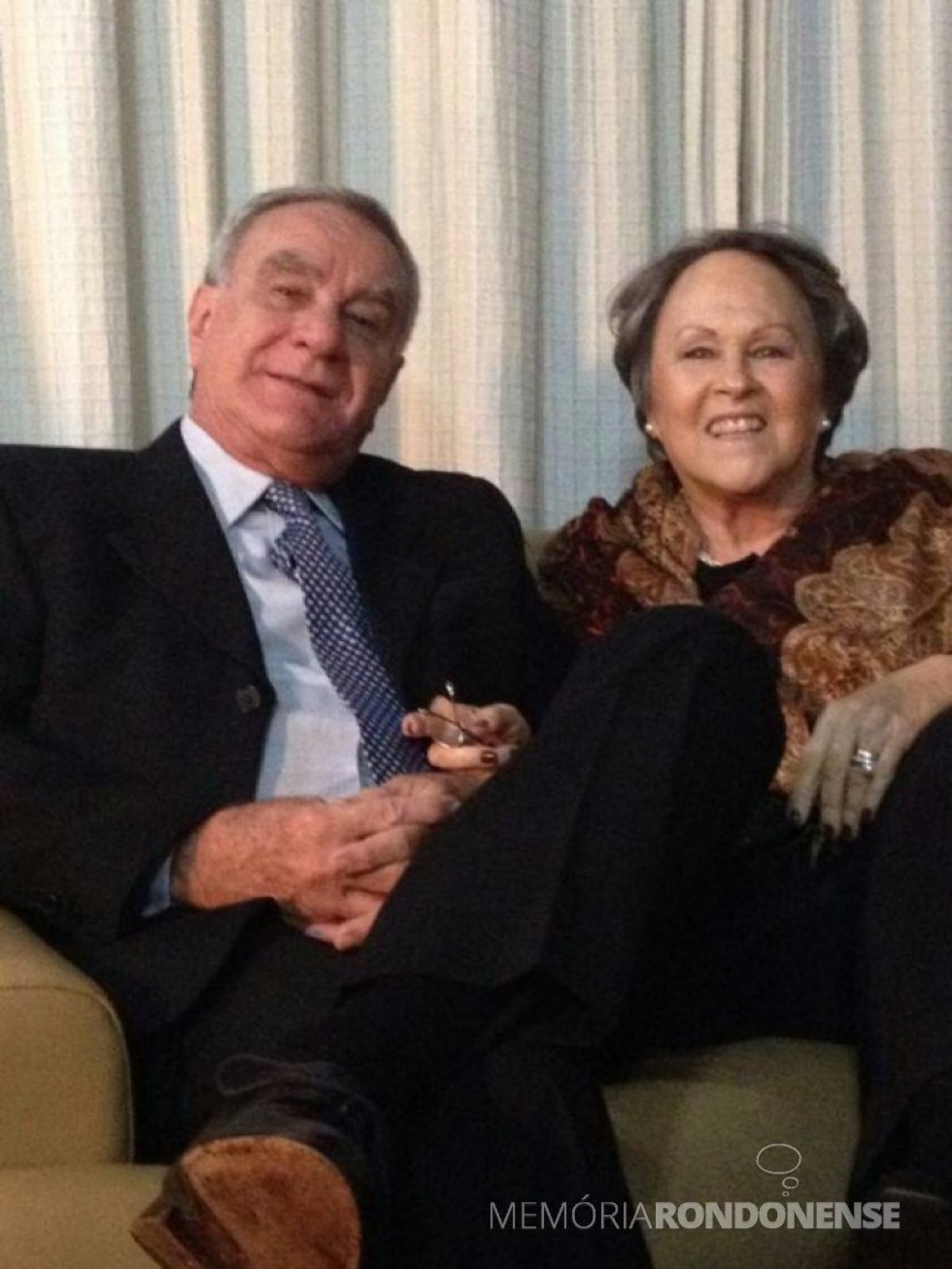 || Empresário Angelo Caetano Costamilan e esposa Ana Beatriz Barth, ele falecido em agosto de 2023; e ela, em outubro de 2018.
Imagem: Acervo Projeto Memória Rondonense - FOTO 10 -