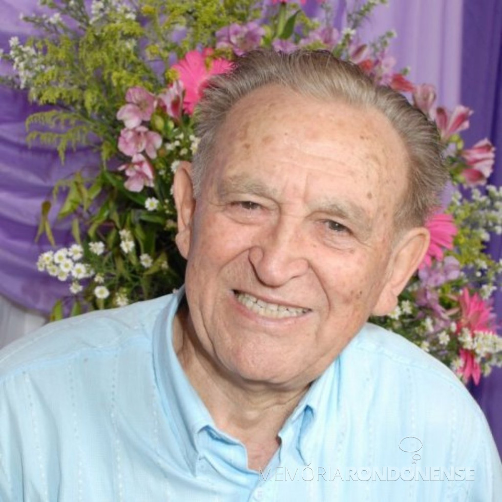 || Empresário e agricultor Leonardo Balcewicz, de Novo Sarandi, falecido em junho de 2017.
Imagem: Acervo Loja Maçonica Estrela do Oeste - FOTO 18 -