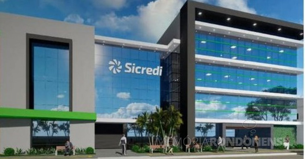 || Fachada principal externa da nova sede central da Sicredi Aliança PR/SP, na cidade de Marechal Cândido Rondon, inaugurada em setembro de 2023.
Imagem: Acervo da cooperativa citada - FOTO 21 -