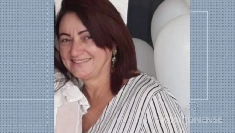 || Empresária rondonense Edna Storari assassinada pelo próprio esposo, em setembro de 2021.
Imagem: Acervo Policia Civil do Estado do Paraná (PCP) - FOTO 25 - 