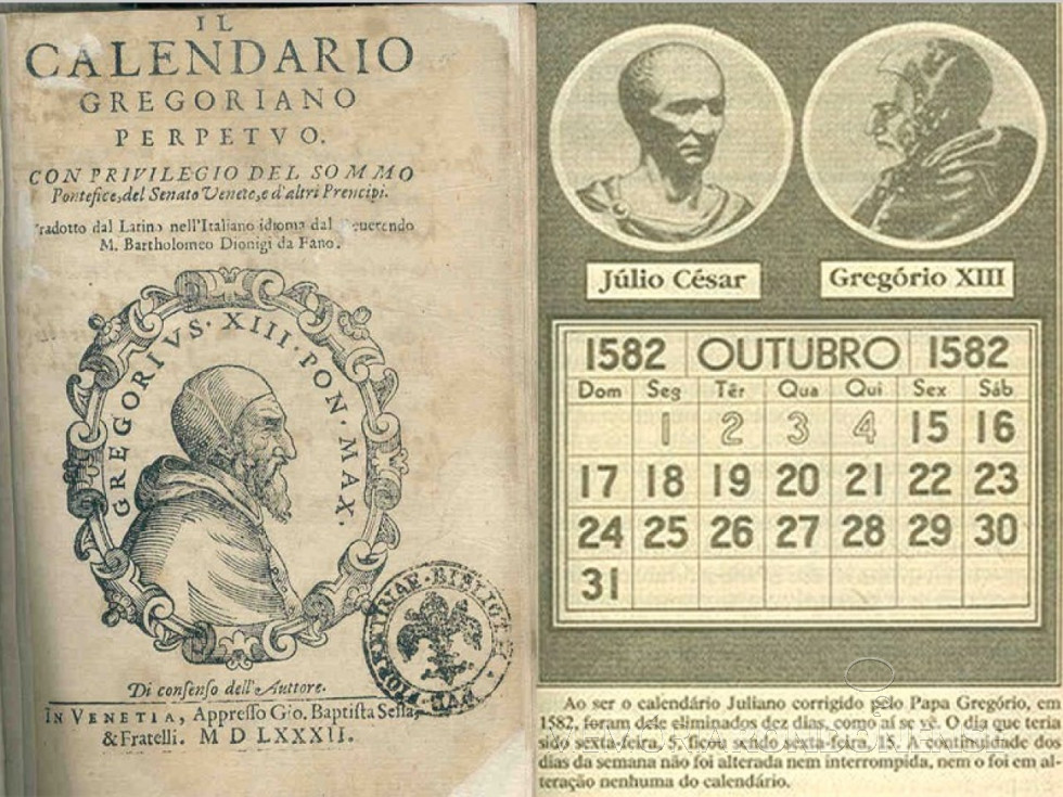|| Papa Gregório XXX que impôs o calendário anual conhecido como
