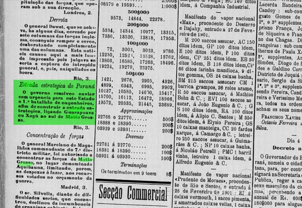 || Recorte do jornal