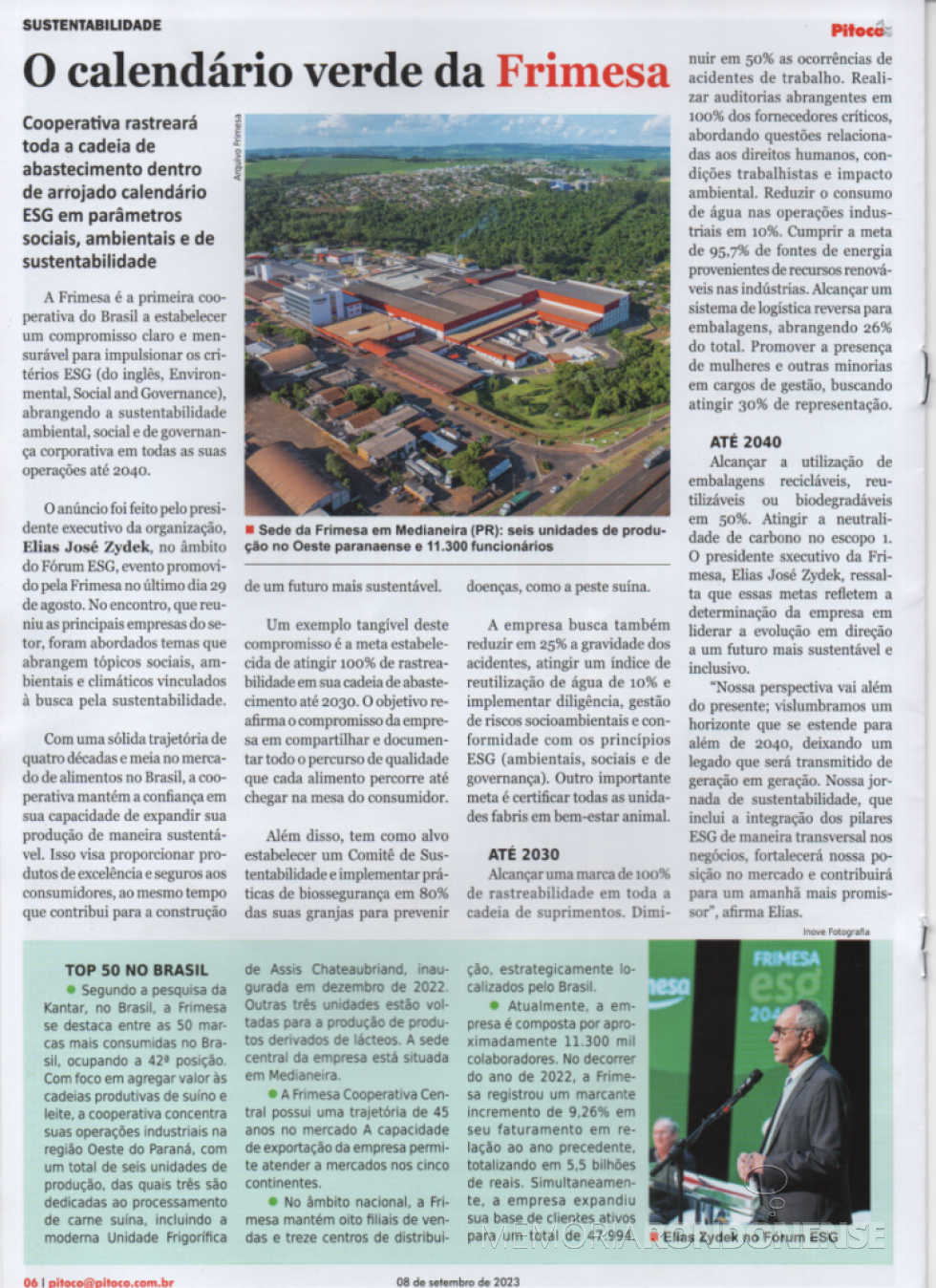 || Destaque do informativo cascavelense