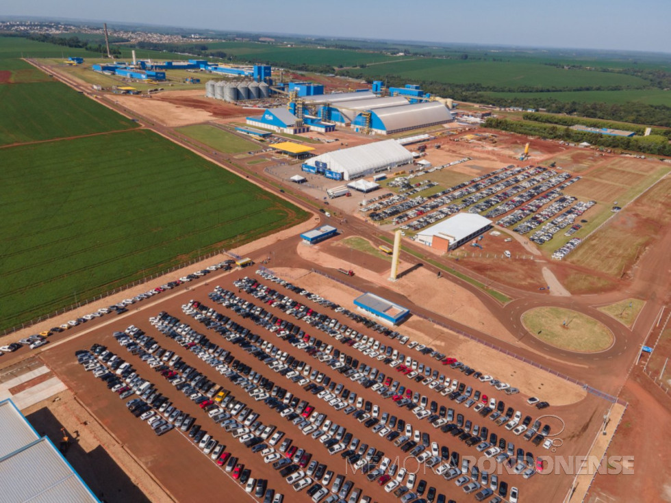 || Vista aérea do complexo de esmagamento de soja da C-Vale no dia de sua inaguração, em novembro de 2023.
Imagem: Acervo C-Vale - FOTO 21 -
