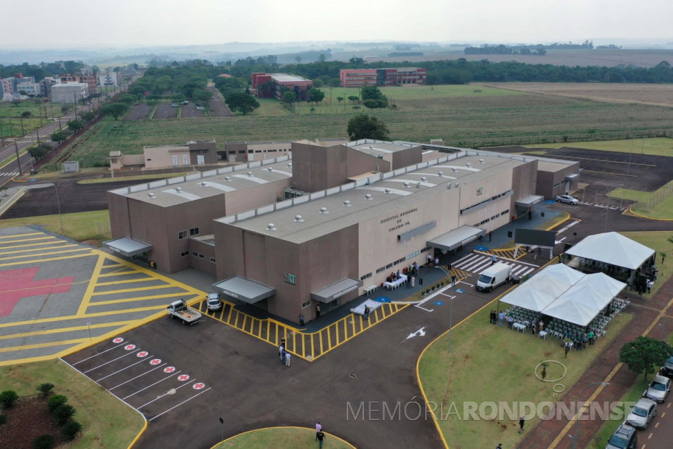 || Hospital Regional de Toledo inagurado em outubro de 2023.
Imagem: Acervo Agência Estadual de Notícias - FOTO 29 -