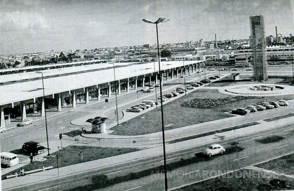 || Rodoferrovária de Curitiba inaugurada em novembro de 1972.
Imagem: Acervo Patrick François Jarwoski (Curitiba) - FOTO 6 -
