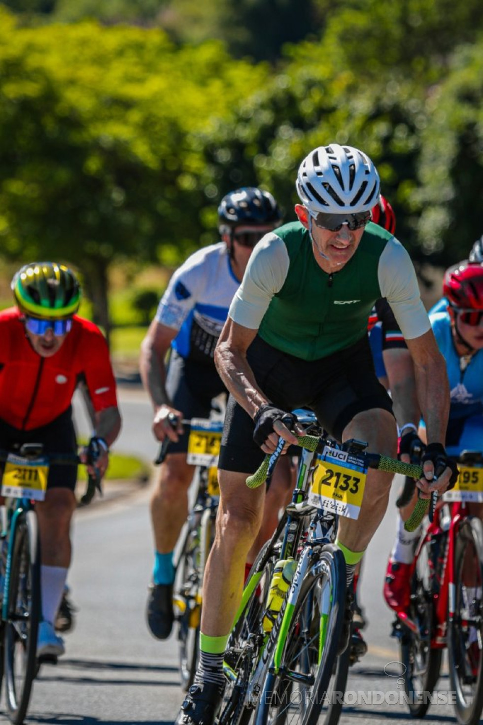 || Ciclista rondonense Paul Lirio Berwig na disputa da UCI em Santa Catarina, em novembro de 2023. 
Imagem: Acervo pessoal - FOTO 42