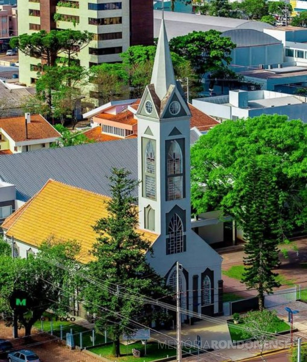 || Atual igreja da Comunidade Evangélica Luterana no Brasil (IECLB), na cidade de Toledo, conhecida como