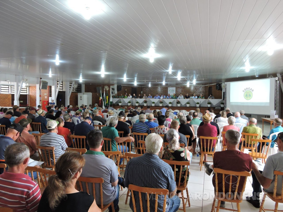 || Vista da Assembleia da Cercar em março de 2024.
Imagem: Acervo da cooperativa - FOTO 35 -