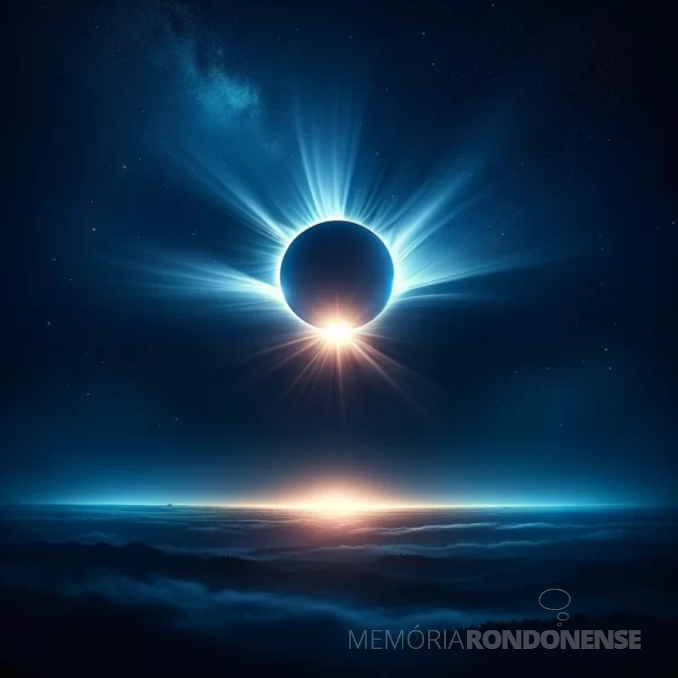 || Eclipse solar fotografado desde da cidade Annona, condado de Red River, norte do texas, EUA, em 08 de abril de 2024.
Imagem: Acervo City of Annona - FOTO 18 -