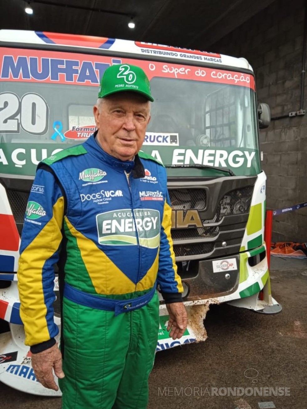 || Pedro Muffato, veterano corredor de Cascavel, campeão da Fórmula Truck 2023, em dezembro de 2023.
Imagem: Acervo Tribuna do Paraná - FOTO 30 - 
