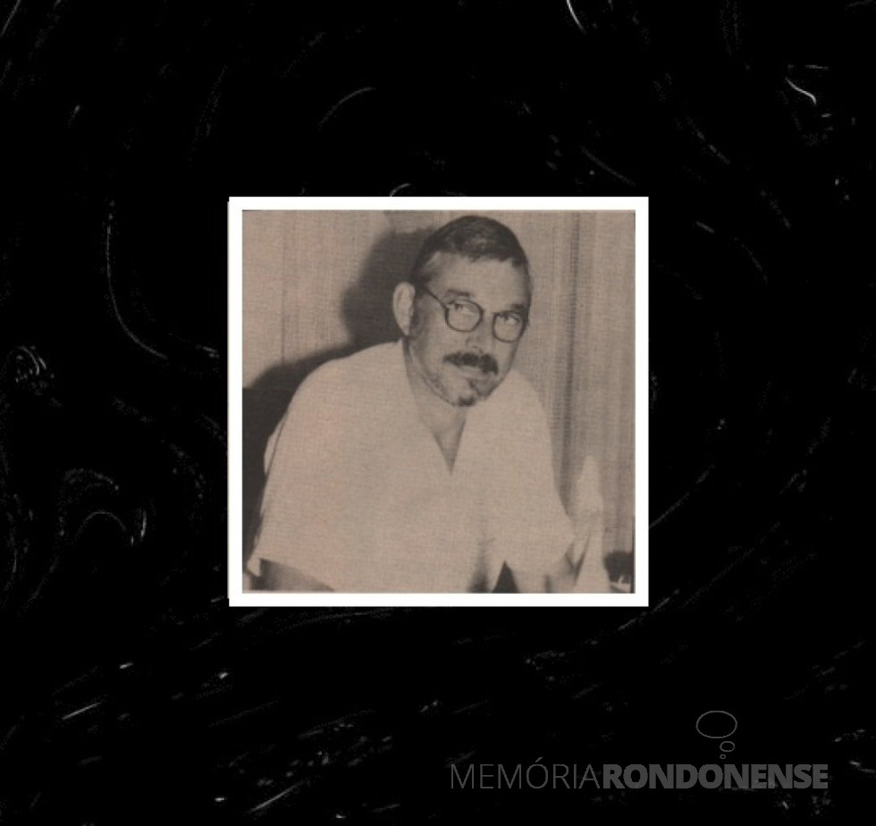 || João Alberto Odebrecht que assumiu a gerência da agência do Banco do Brasil, de Marechal Cândido Rondon, em final de janeiro de 1986.
Imagem: Acervo