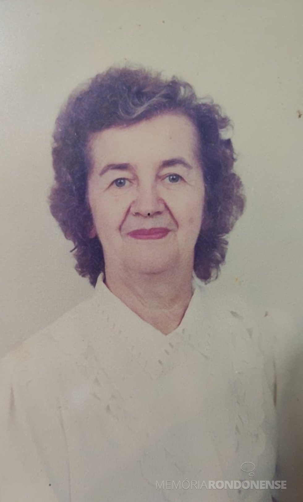 || Pioneira rondonense Hertha (nascida Troller) Scherer, falecida em final de abril de 2024.
Imagem: Acervo da Família - FOTO 37 -