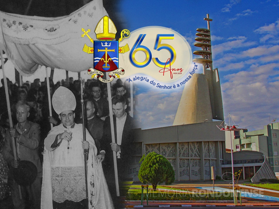 || Card alusivo aos 65 anos de criação da Diocese de Toledo, em junho de 2024.
Imagem: Acervo da diocese referida - FOTO 36 -