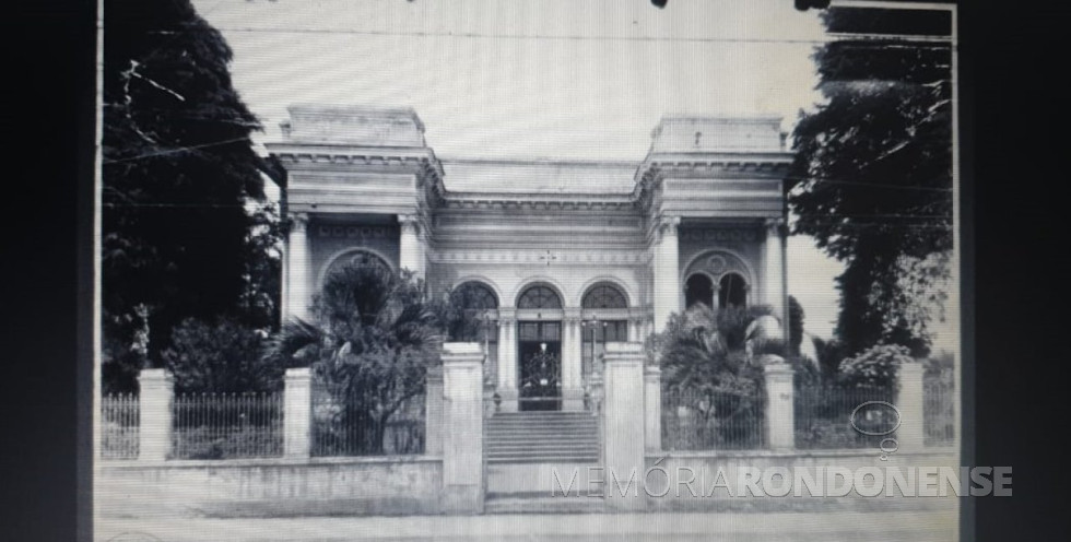 || 1ª sede do Tribunal Regional Eleitoral do Paraná (TRE-PR), instalado em junho de 1932.
Imagem: Acervo do Tribunal - FOTO 2 -