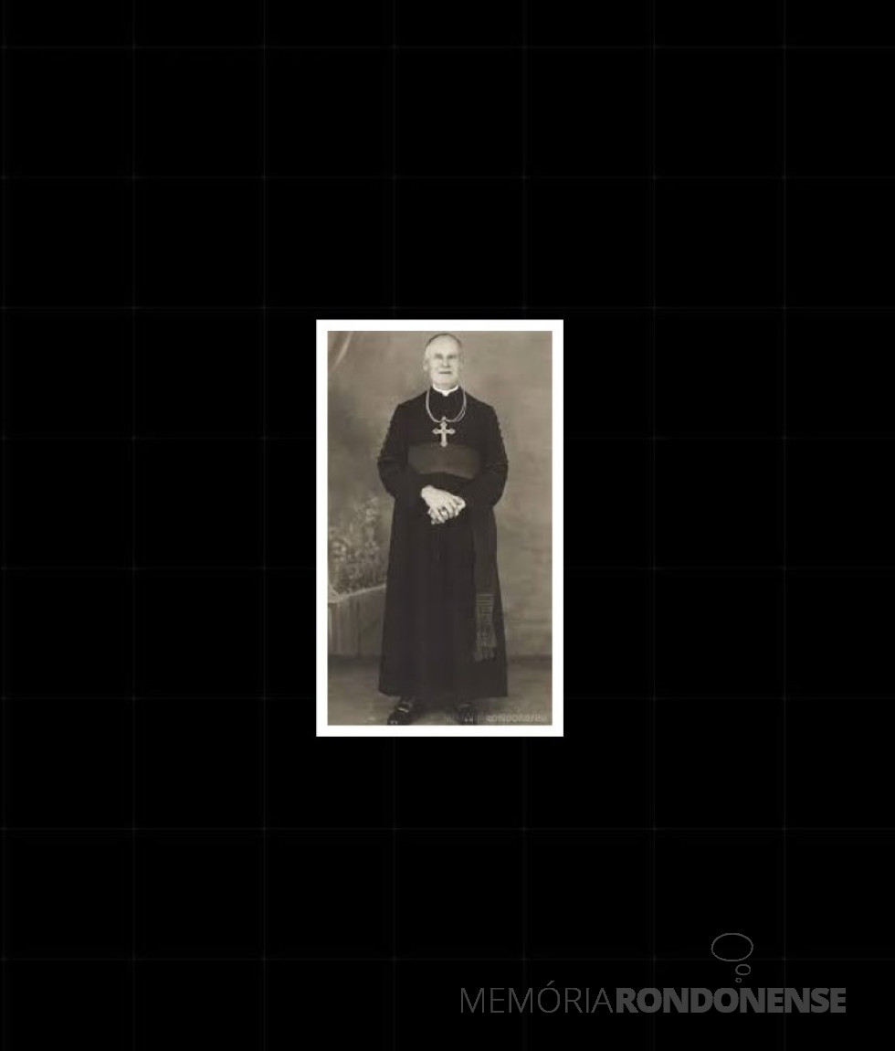 || D. Manuel Koenner, sagrado bispo de Foz do Iguaçu, em março de 1948.
Imagem: Acervo Projeto Memória Rondonense - FOTO 5 -