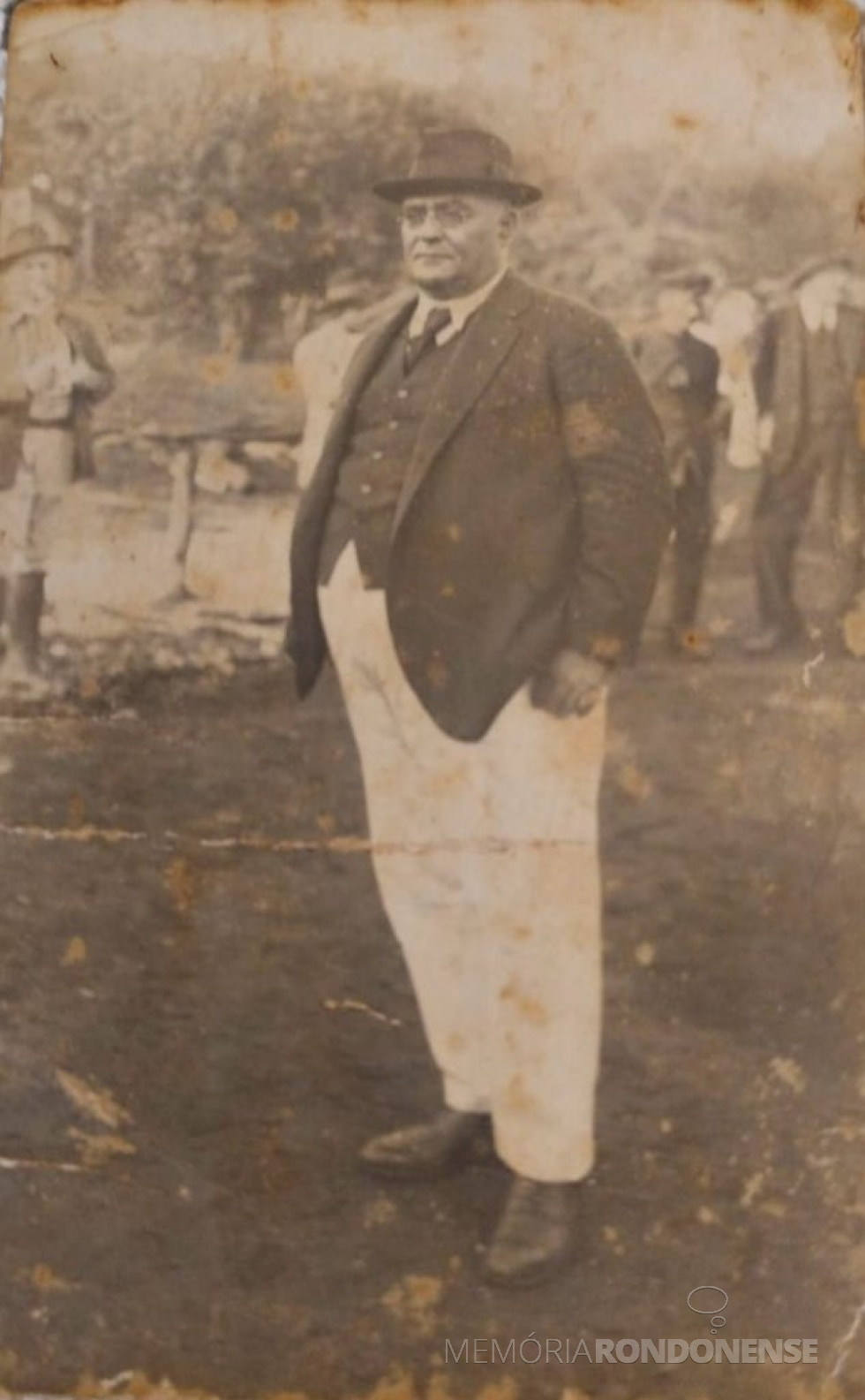 || Jorge Schimmelpfeng, nomeado subcomissário de polícia para o então distrito de