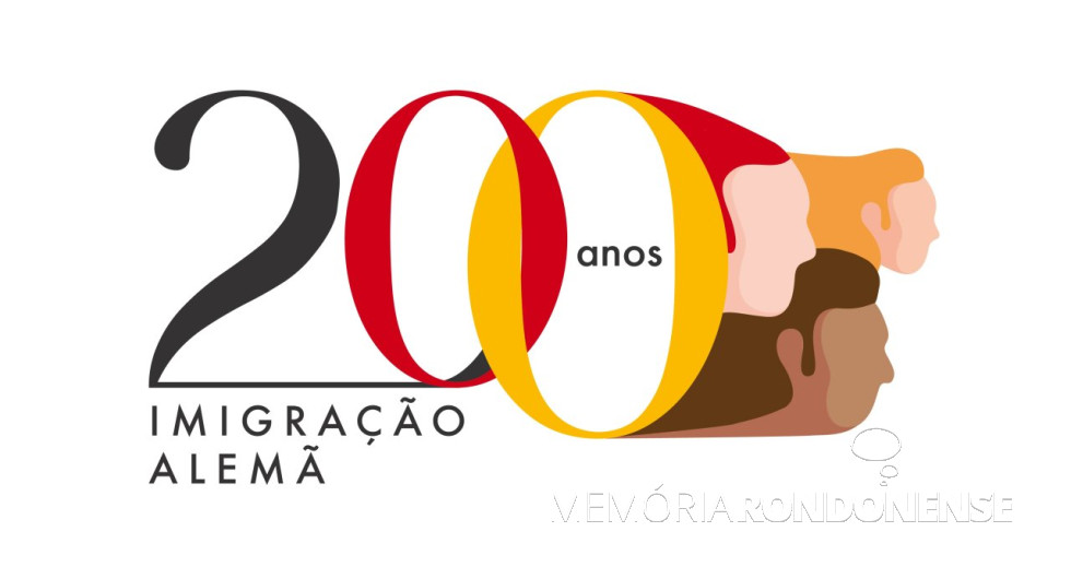 || Logomarca oficial da comemoração do bicentenário da imigração alemã no Brasil, comemorado em 25 de julho de 2024.
Imagem: Acervo Secretaria da Cultura do Rio Grande do Sul - FOTO 55 -