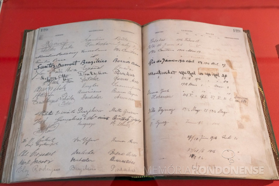 || Livro de hóspedes do