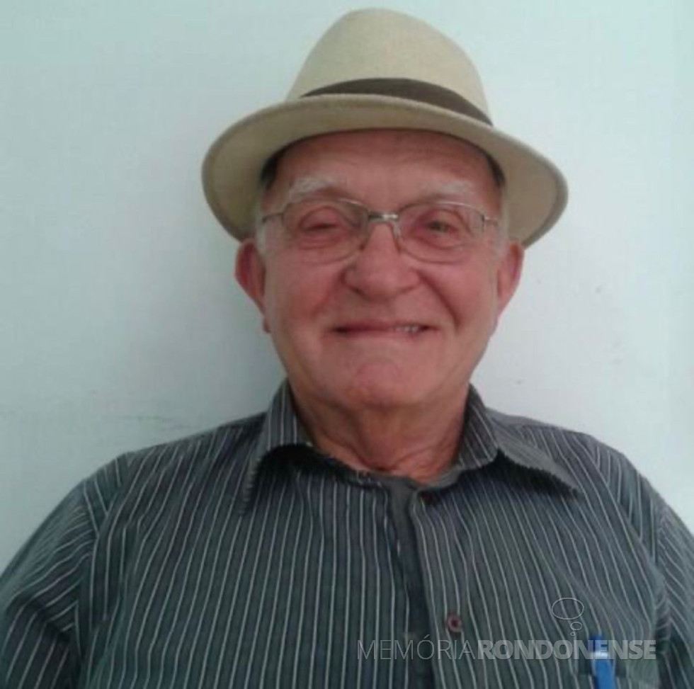 || Pioneiro rondonense Norberto Rieger, falecido em julho de 2024.
Imagem: Acervo de Sandra Meine Rieger - FOTO 30 -
