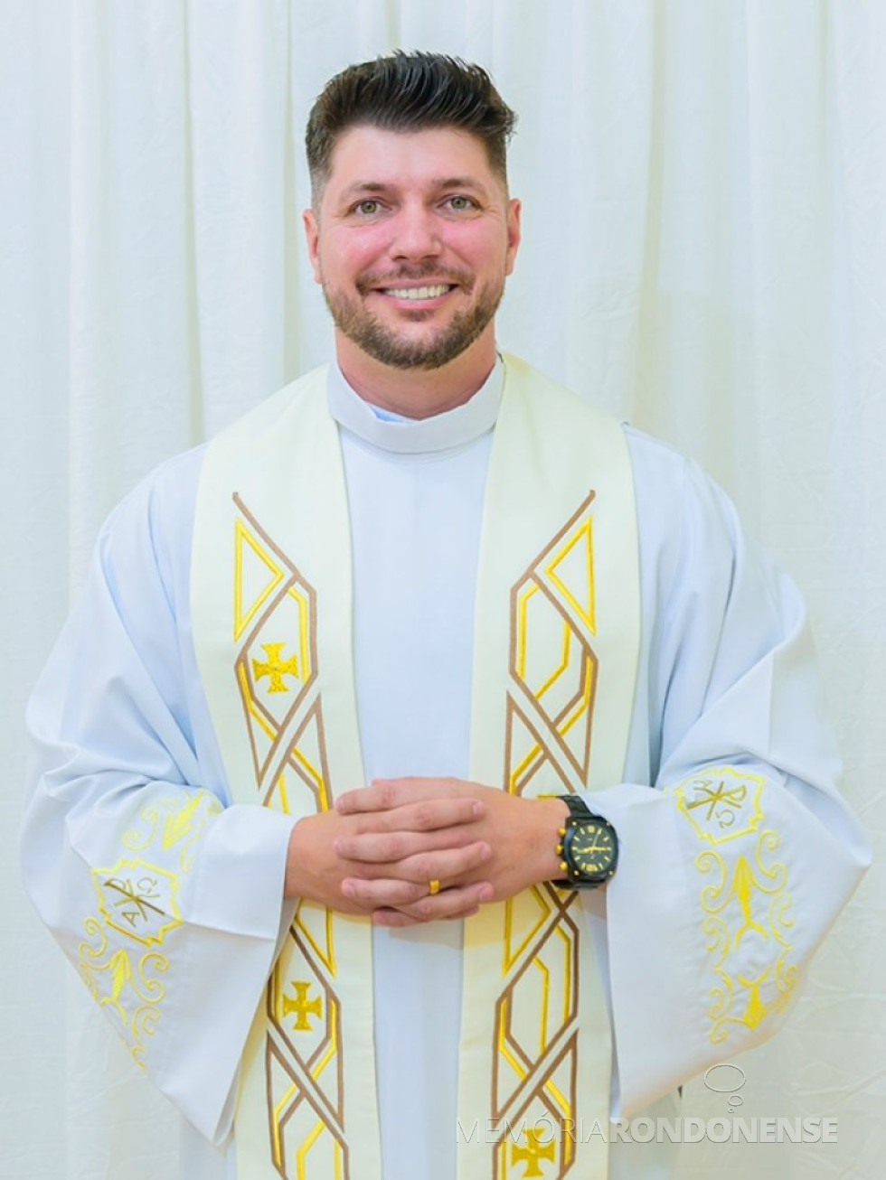 || Anderson Tomadon Sgarbossa, ordenado padre diocesano em agosto de 2016.
Imagem: Acervo O Presente - FOTO 27 -