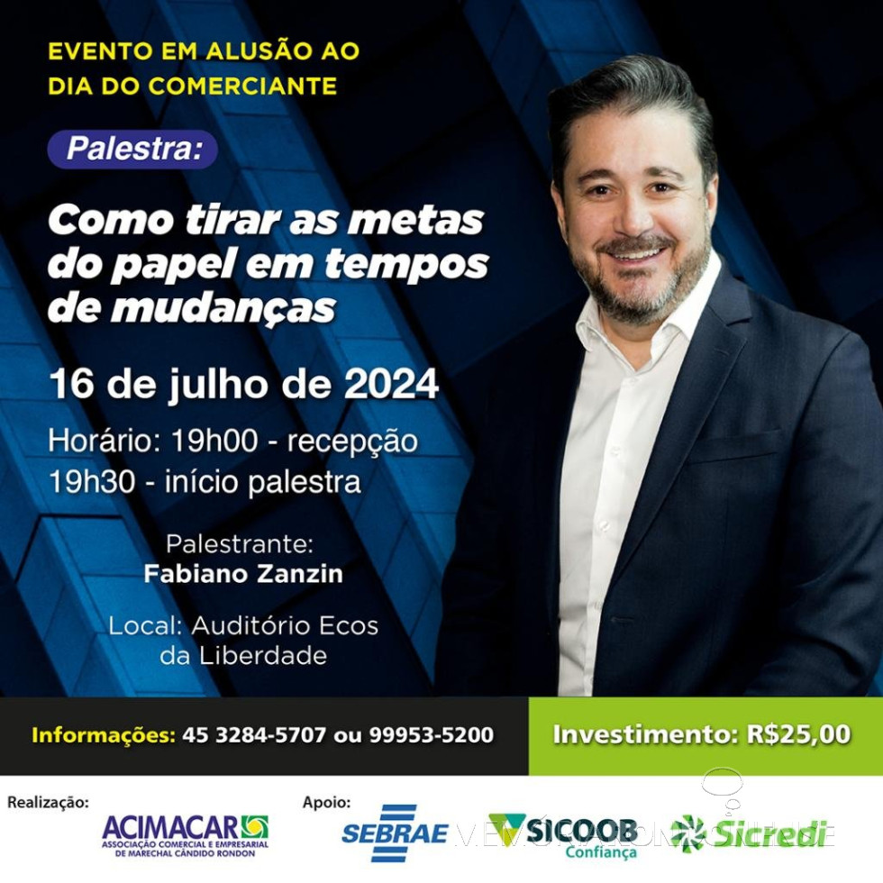 || Convite para a palestra alusiva ao