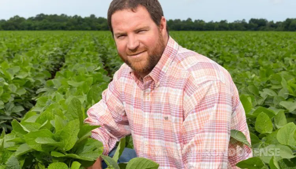 || Agricultor estadunidense Alex Harell que produziu 244,67 sacas de soja por hectare, safra 2024.
Imagem: Acervo Brandt do Brasil - FOTO 25 -