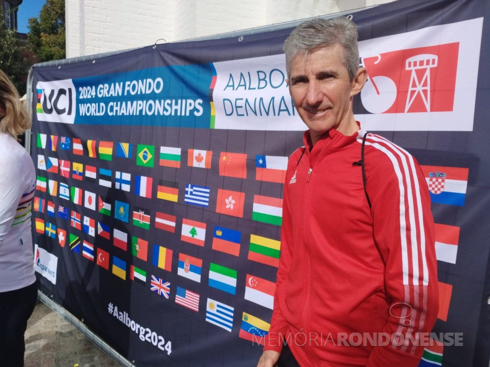|| Outro momento ciclista rondonense Paul Lirio Berwig, em Aalborg.
Imagem: Acervo pessoal - FOTO 42 -