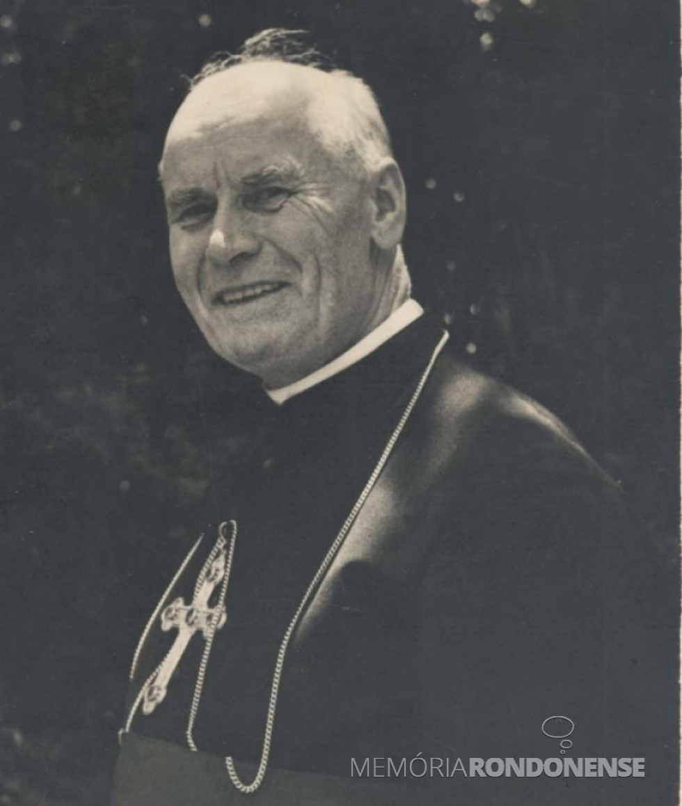 || Manuel Könner, segundo prelado de Foz do Iguaçu, ordenado padre em final de setembro de 1910.
Imagem: Acervo da Diocese de Campo Mourão (PR) - FOTO 2 -