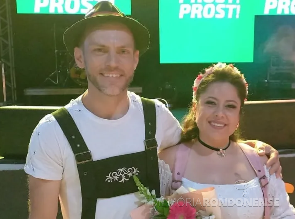|| Casal Fritz e Frieda (Marielen e Nilson Lunkes) da Oktoberfest 2024 de Marechal Cândido Rondon, eleito em final de setembro de 2024.
Imagem: Acervo CCO Oktoberfest - FOTO 26 -