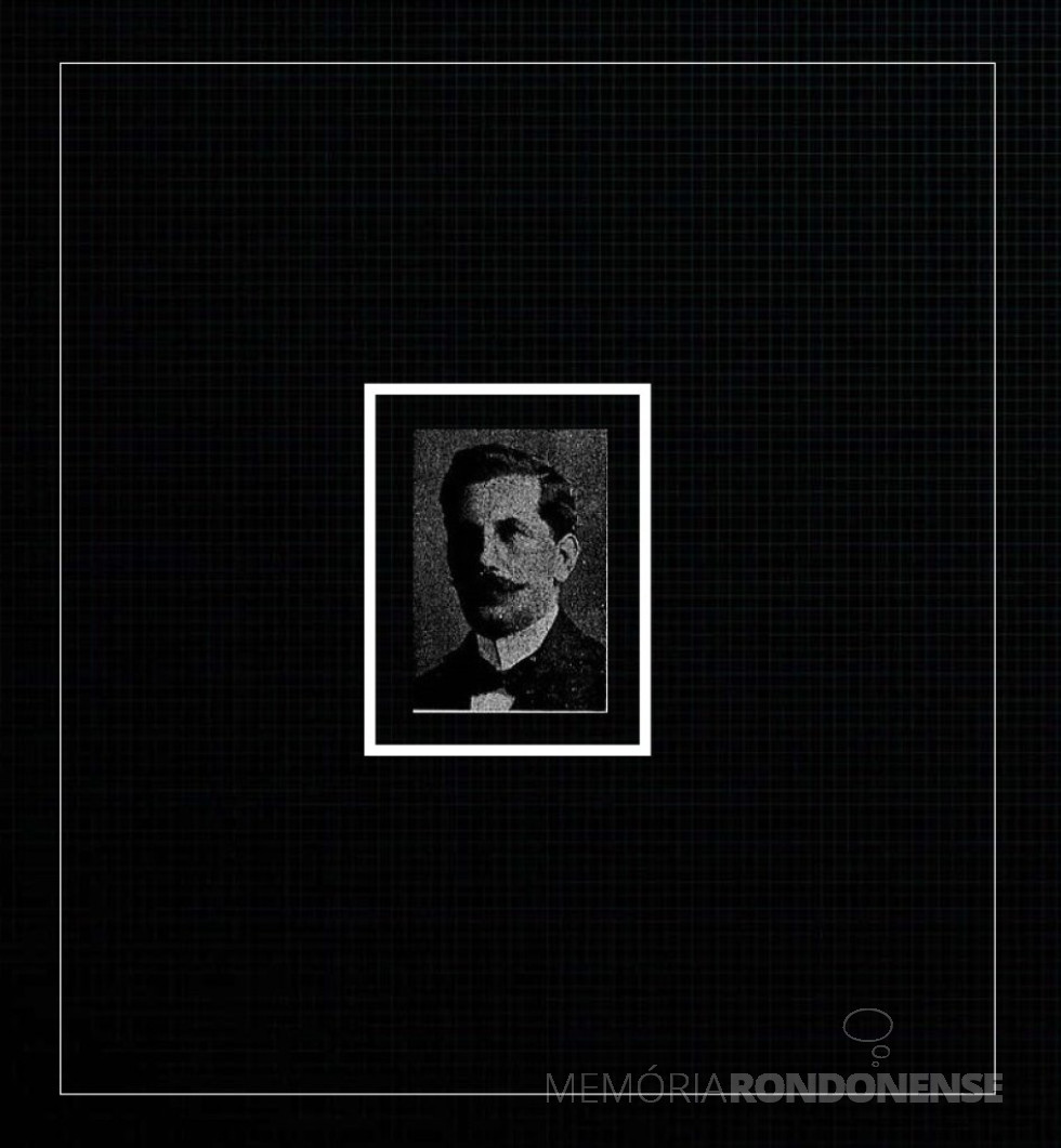 || Professor doutor Lysimaco Ferreira da Costa, nomeado Inspetor Geral do Ensino do Paraná, em março de 1915.
Imagem: Acervo jornal
