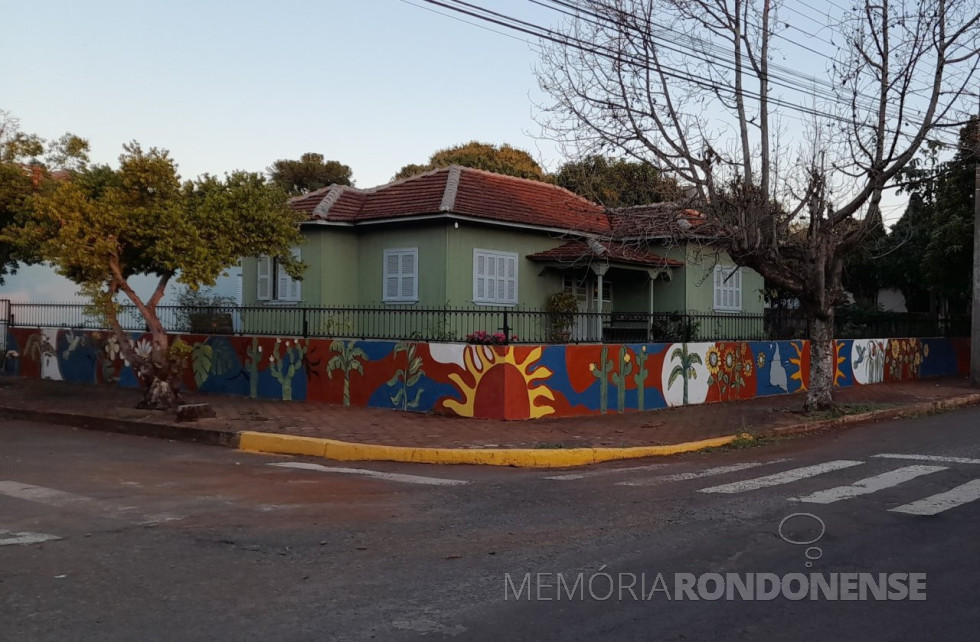 || Arte mural na cidade de Marechal Cândido Rondon, em 2024.
Imagem: Acervo Projeto Memória Rondonense - FOTO 32 -