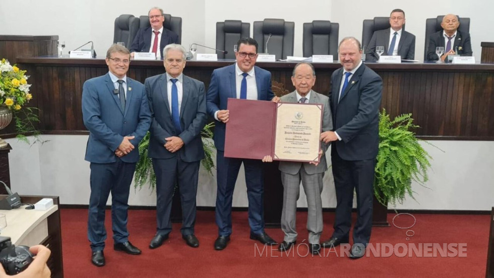 || Joaquim Katsuyuki Iwasaki, agraciado com o título de