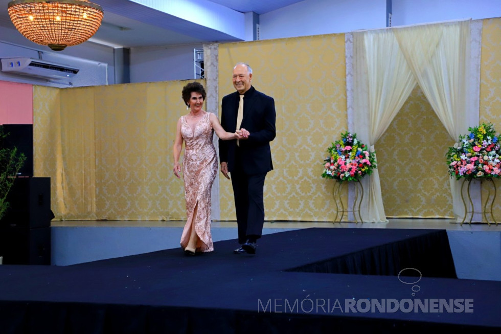 || Lya e Alfredo Neumann, de Marechal Cândido Rondon, escolhidos, 3ª Miss e 3º Mister do concurso Miss e Mister Terceira Idade 2024.
Imagem: Acervo AMOP - FOTO 32 -