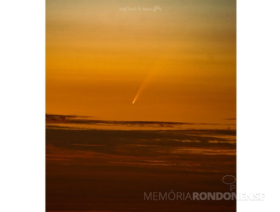 || Cometa C/2024 - G3/Atlas, avistado em 13 de janeiro de 2025.
Imagem: Acervo e crédito de Asaff Saab de Souza / O Bemdito / Umuarama - FOTO 20 -