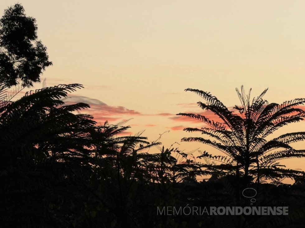 || Amanhecer na cidade de Cascavel (PR), em 12 de fevereiro de 2025.
Imagem: Acervo e crédito de Aílton Santos / Tarobá Cascavel / Facebook - FOTO 14 -