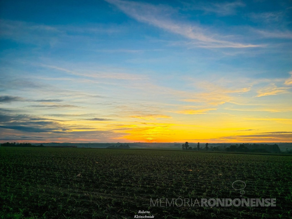 || Amanhecer na região de Marechal Cândido Rondon (PR), em 14 de fevereiro de 2025.
Imagem: Acervo O Presente - Crédito: Roberto Kleinschmidt - FOTO 14 -