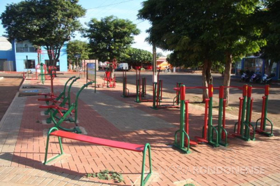 || Academia ao Ar Livre do Jardim Primavera, inaugurada em julho de 2013.
Imagem: Acervo Olho na Bola - FOTO 16 -