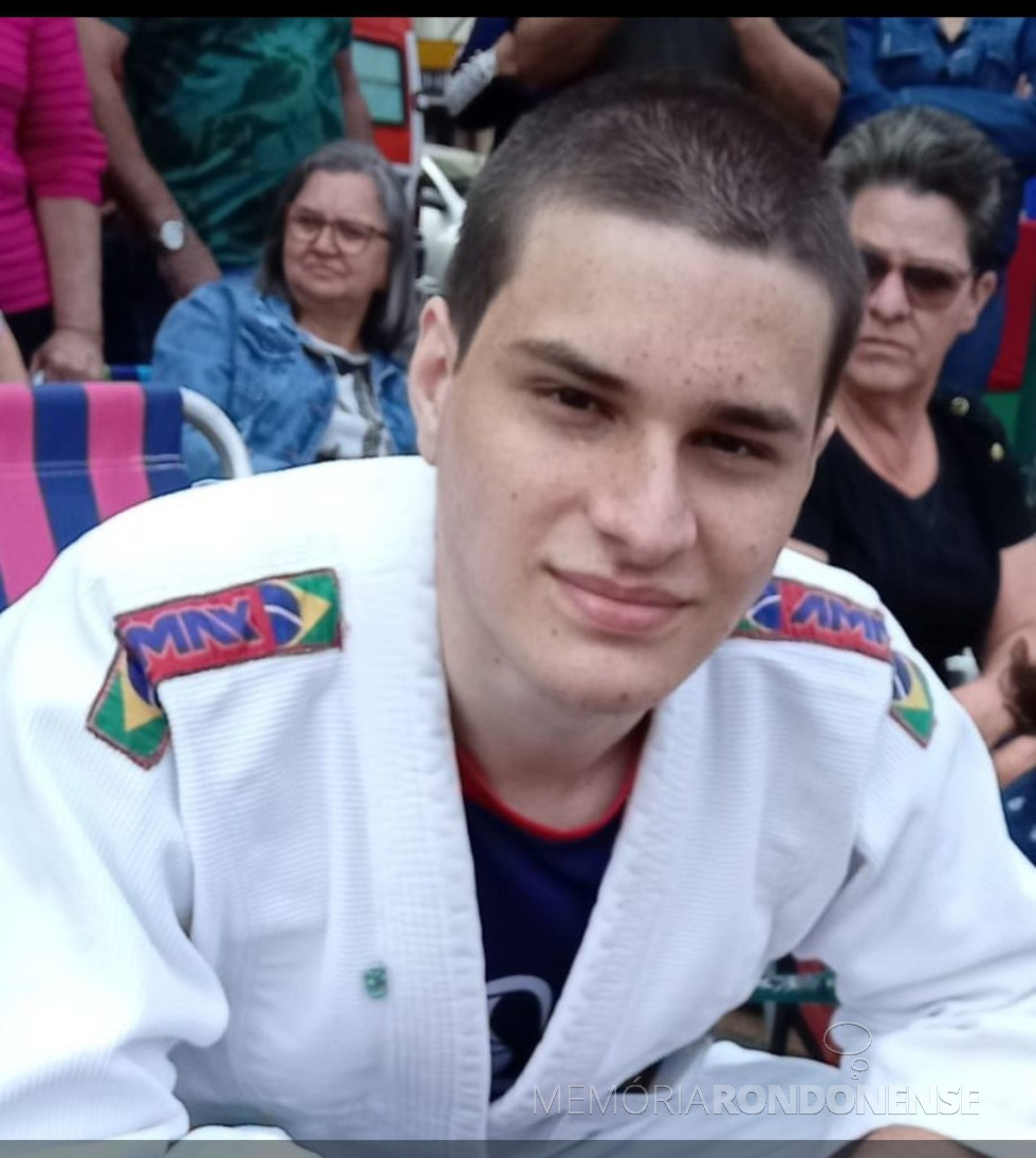 || Rondonense Cauê Johansson Wissmann, falecido em fevereiro de 2025.
Imagem: Acervo da família - FOTO 18 -