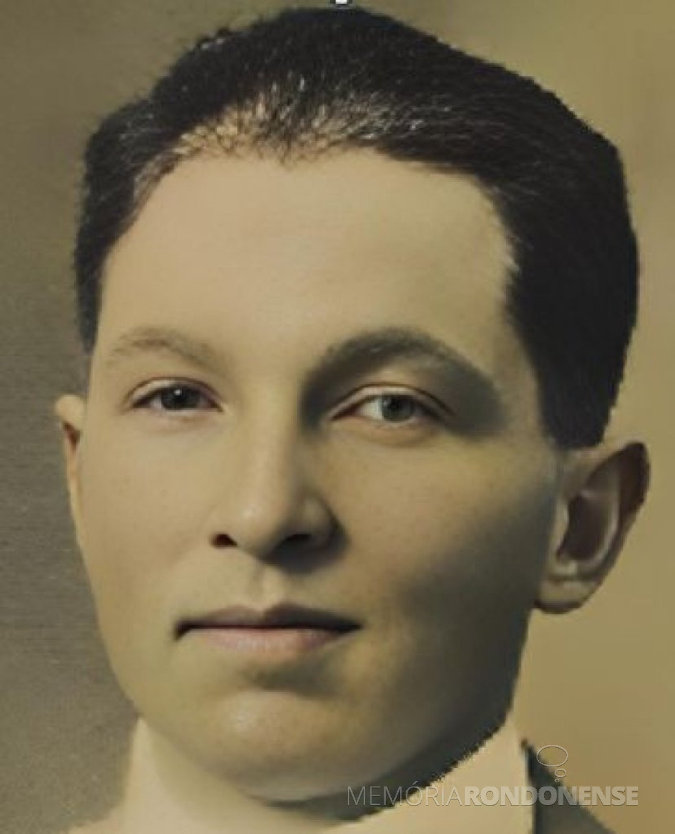 || Manuel Ludgero Pompeu, nomeado Agente Fiscal, em abril de 1951.
Imagem: Acervo Alceu Sperança (Cascavel) -  FOTO 4 -