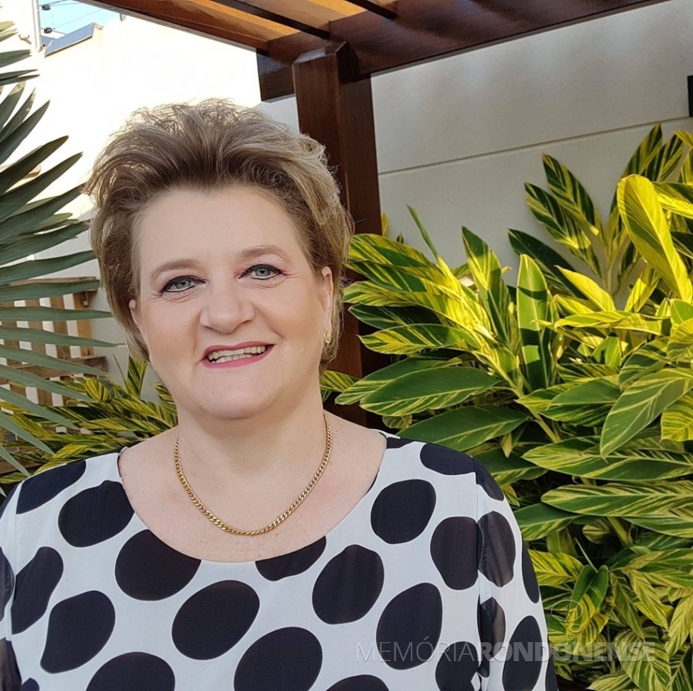 || Empresária quatropontense Ivete Izabel Krüger, empossada presidente da ACIQUAP, em janeiro de 2025.
Imagem: Acervo pessoal / Facebook - FOTO 24 -