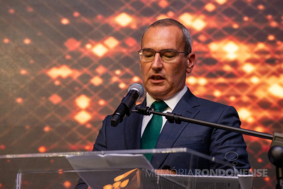 || Flávio Furlan em seu discruso de posse como novo presidente da FACIAP, em fevereiro de 2025.
Imagem: Acervo Faciap - FOTO 24 -
